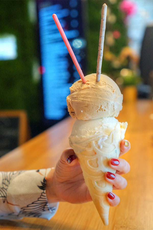 Kahlua & Coffee/Jameson + Artisanal Waffle Cone