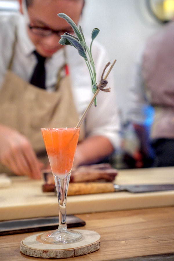 Raspberry-Lychee Cocktail