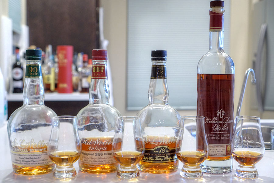 W. L. Weller Bourbon Tasting