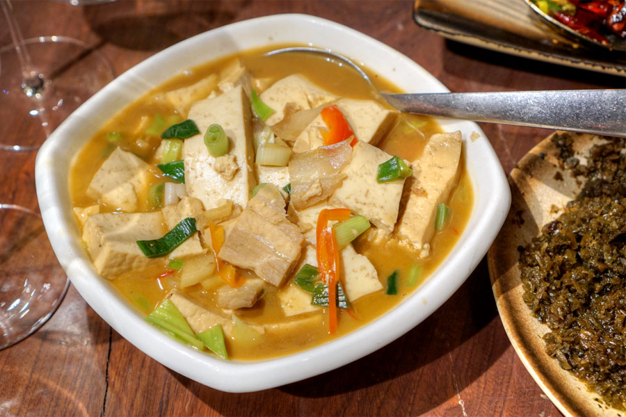 Homestyle Braised Firm Tofu