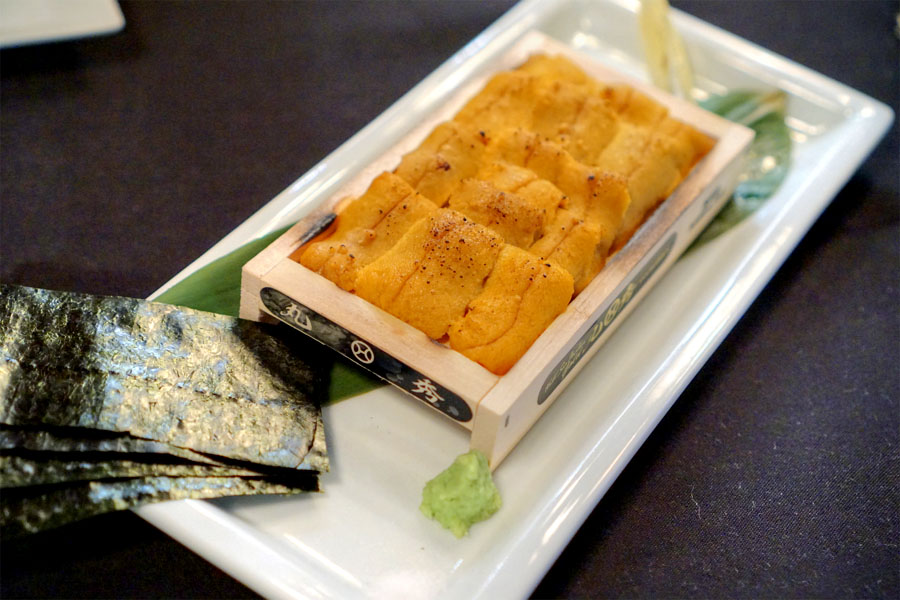 Grilled Uni