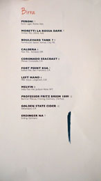 Cal Mare Birra List