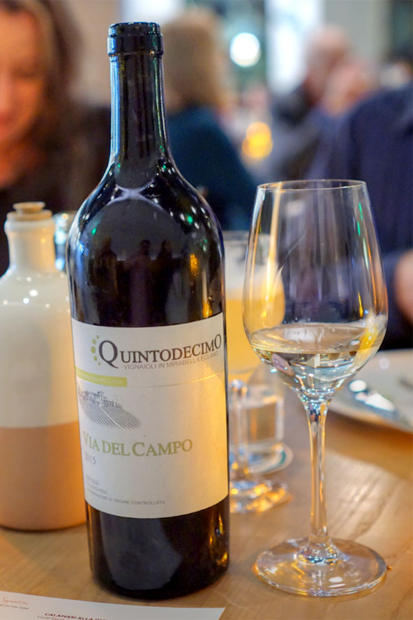 Falanghina Quintodecimo 'Via Del Campo' Campania 2015