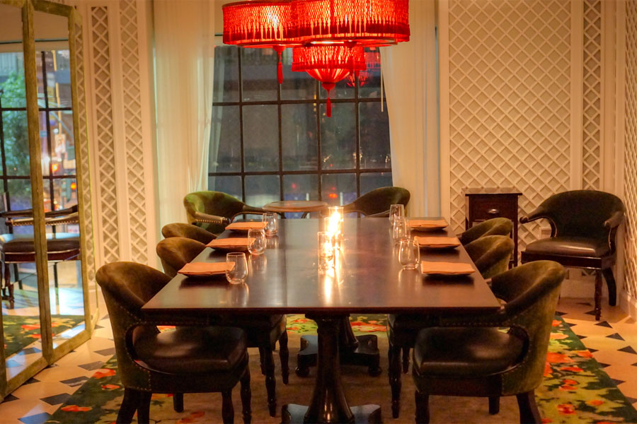 The NoMad Mezzanine Private Dining Room