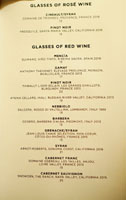 The NoMad Mezzanine Wines by the Glass List: Rosé, Red