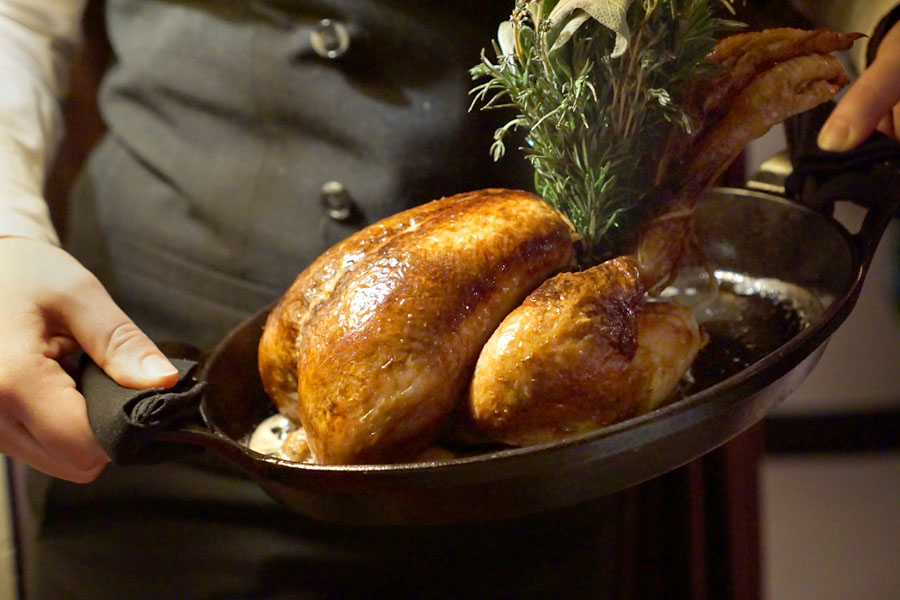 Roast Chicken (Tableside Presentation)