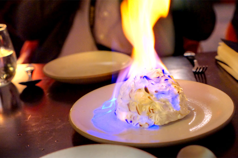 Baked Alaska (Burning)