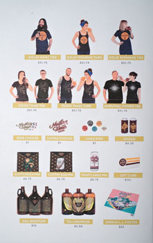 Modern Times The Dankness Dojo Merchandise Menu