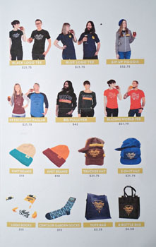 Modern Times The Dankness Dojo Merchandise Menu