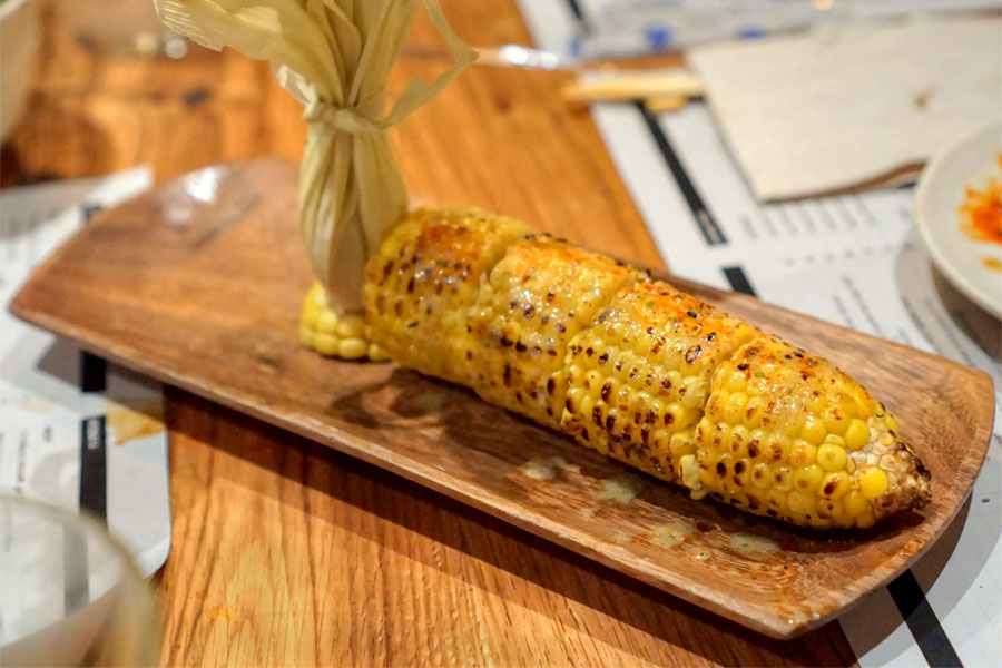 Corn on the cob