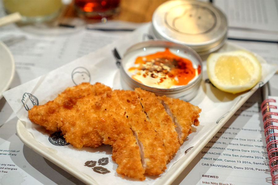 Panko fried chicken