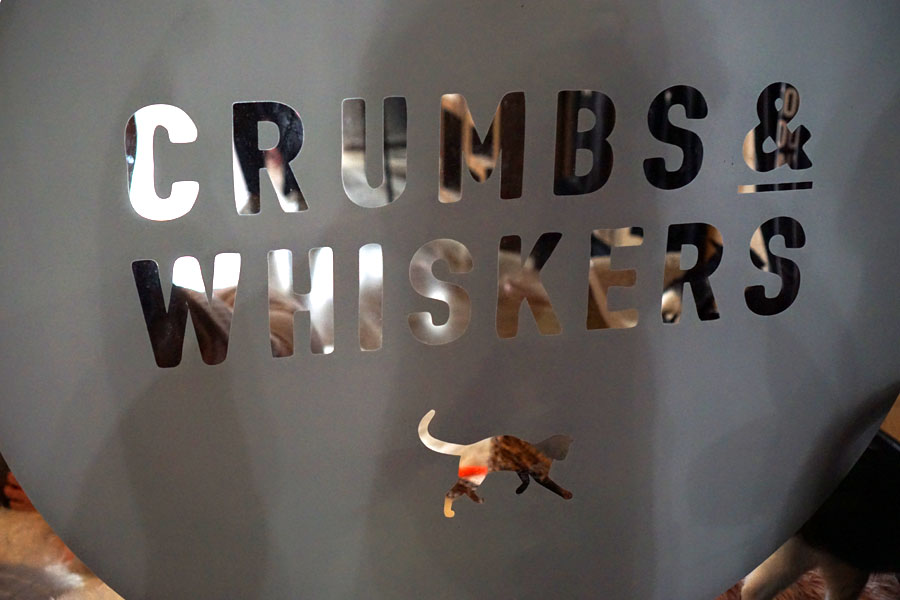 Crumbs & Whiskers Sign