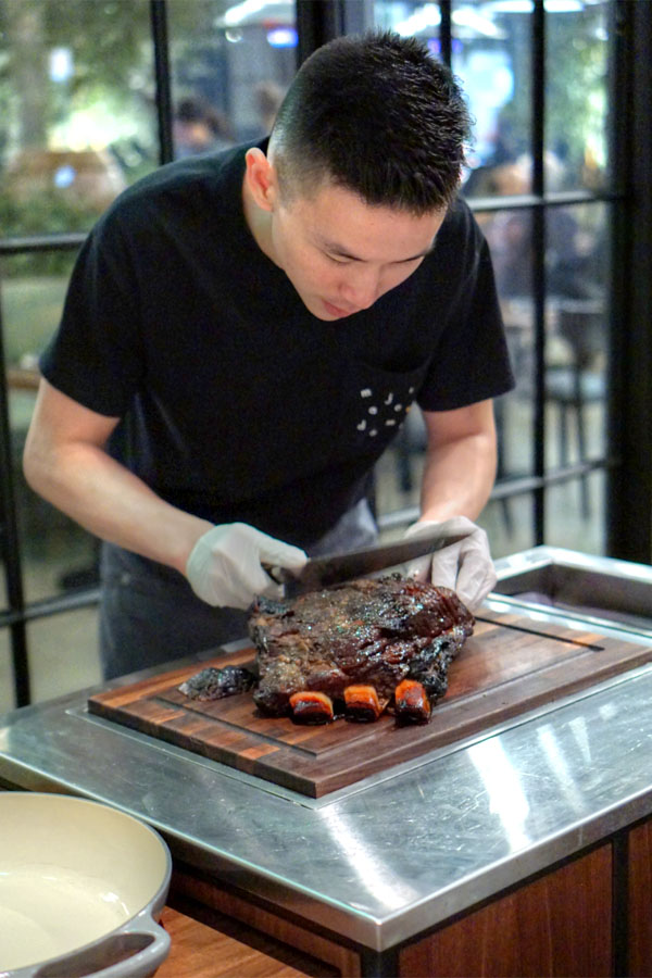 Slicing Short Rib