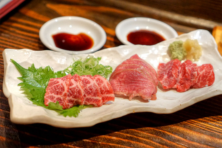 Assorted Beef Sashimi