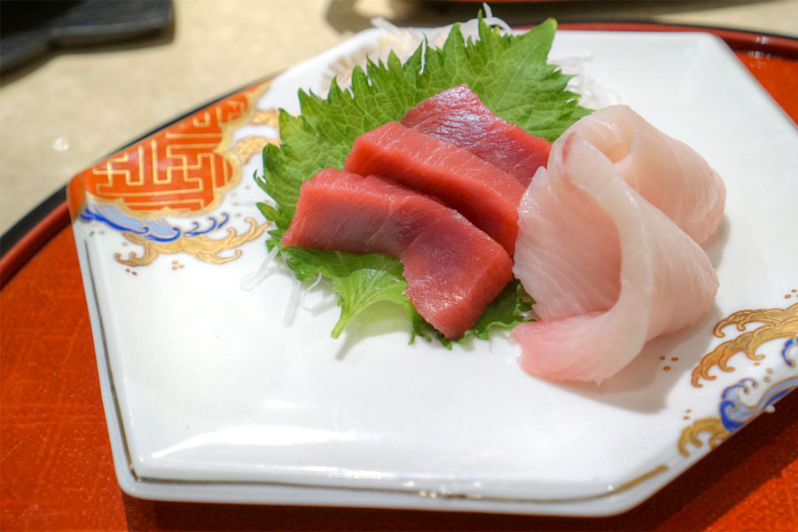 Maguro to Hamachi Sashimi