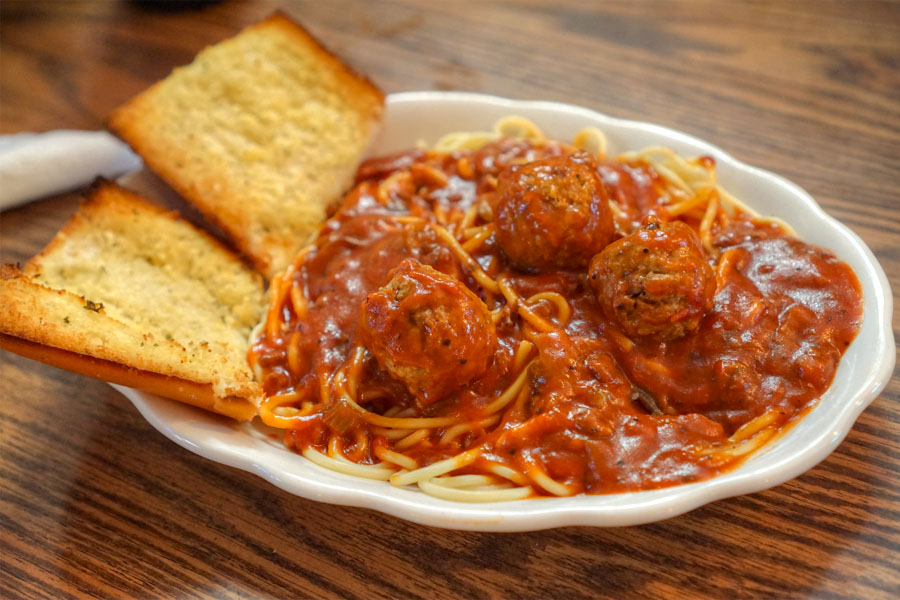 Spaghetti + Meatballs