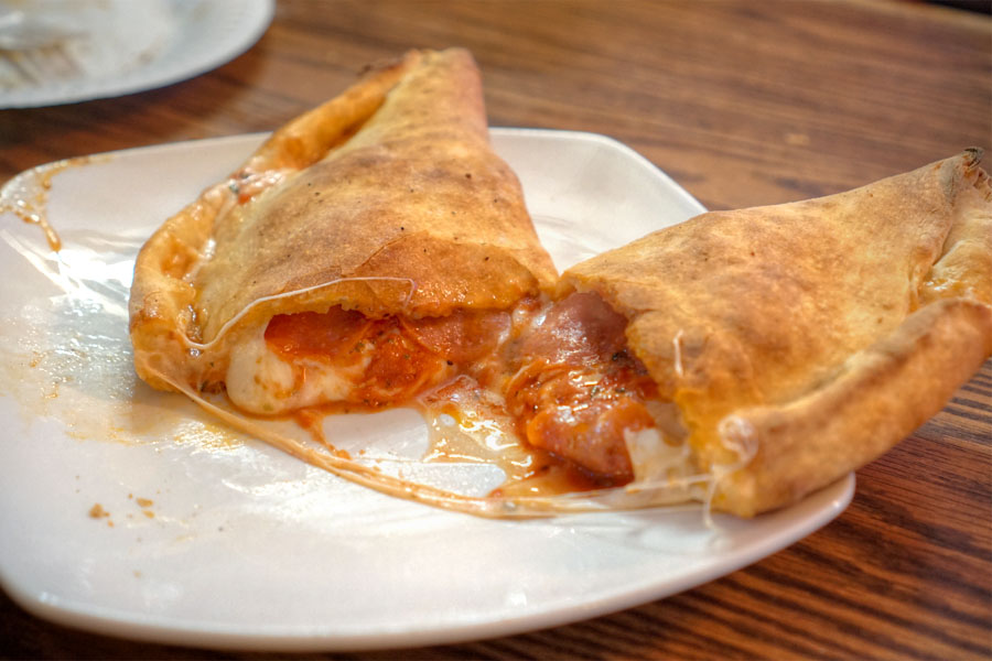 Calzone (Cut Open)