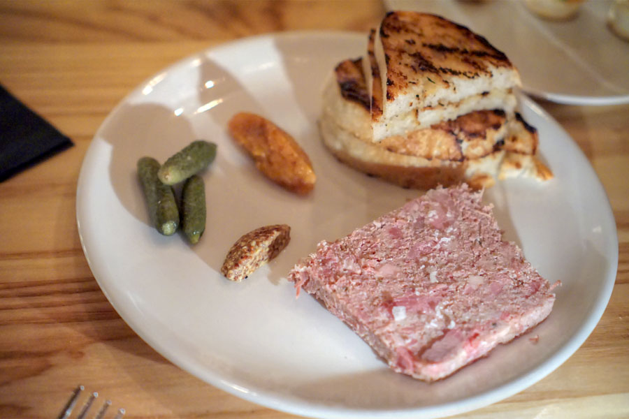 Rillettes of Duck, Rabbit and Pork