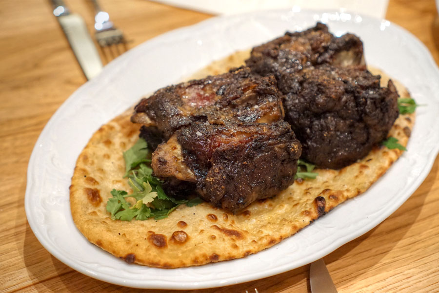 Slow Roasted Lamb Neck Shawarma