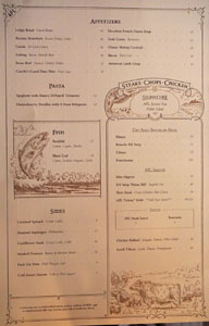 APL Restaurant Menu