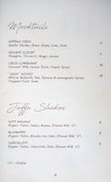 Jaffa Mocktails / Shakes List