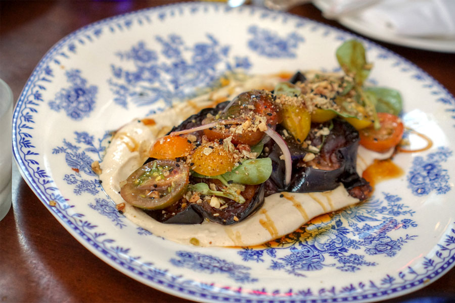 Tahina with Charred Eggplant