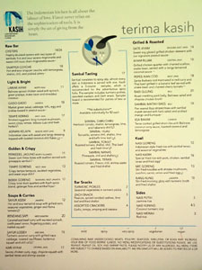 Kasih Menu