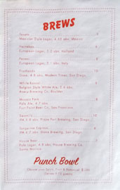 Broken Shaker Beer List