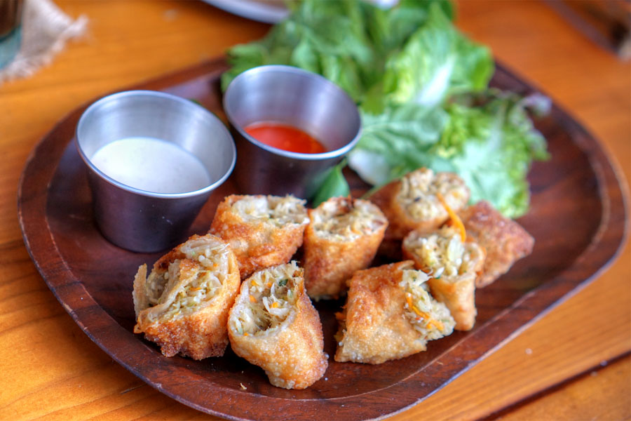 Vegetable egg rolls