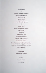 Somni Menu