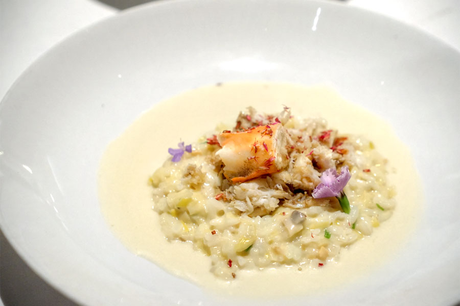 Petit Risotto Of Exceptional Crab - Stone Crab & Alaskan King