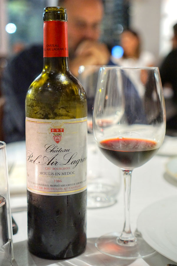 1986 Château Bel-Air Lagrave