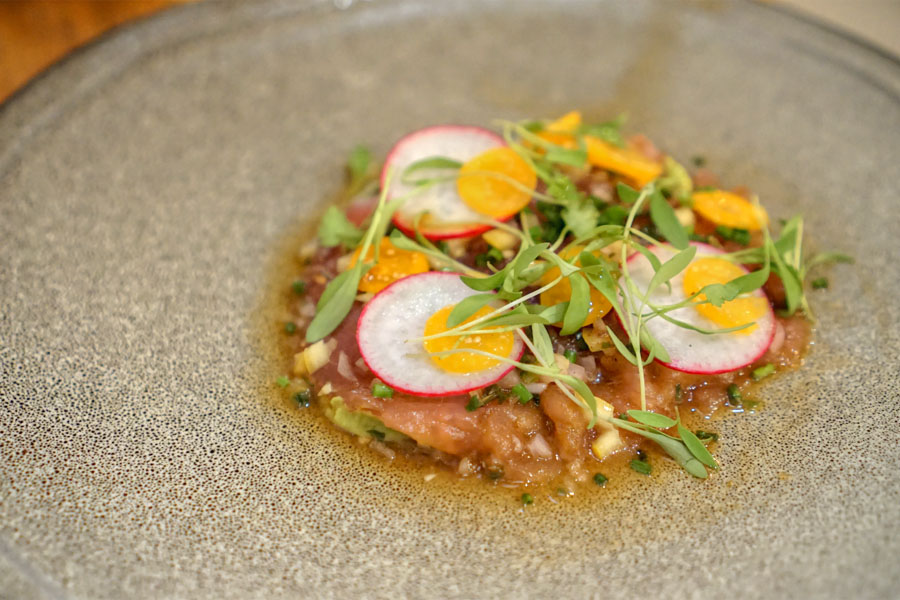 Tuna Carpaccio