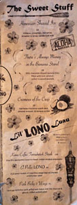 Lono Dessert Menu & Large Format Plates