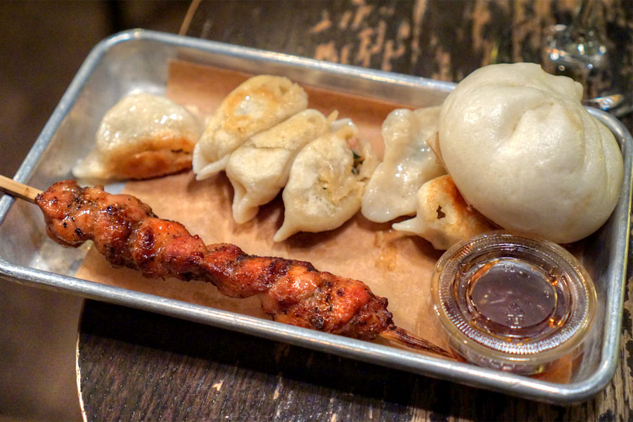 Bao/Skewer/Potstickers Plate