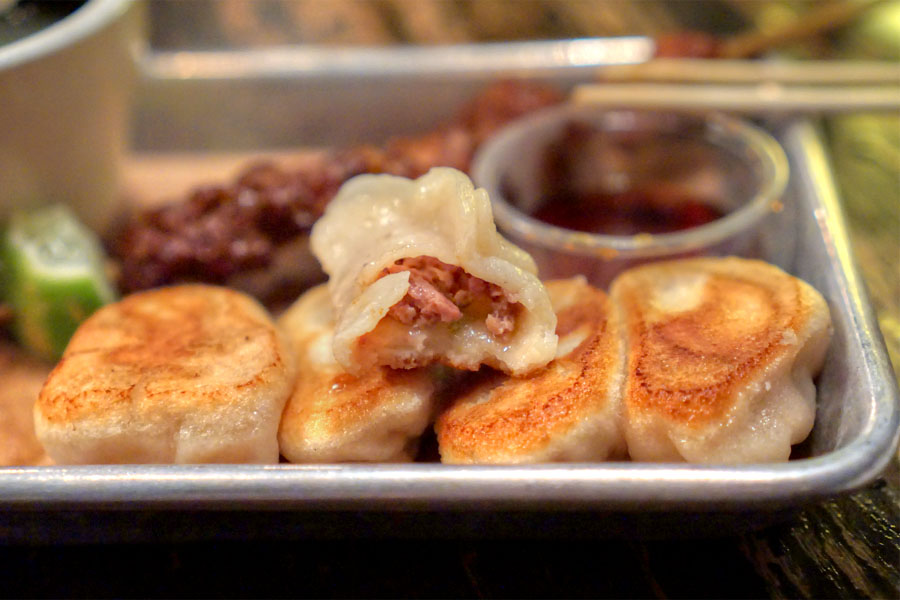 Beef & Celery Potstickers