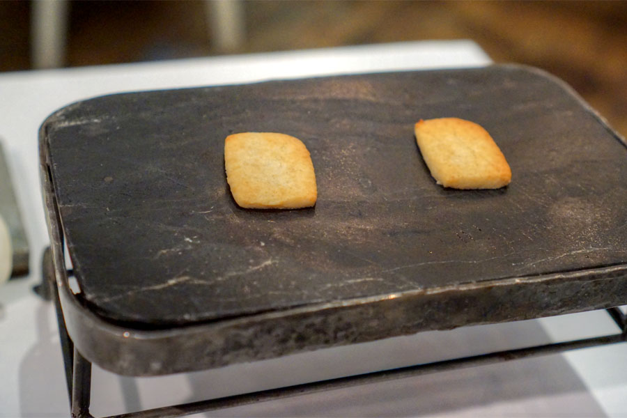 Malted Vanilla Shortbread Cookies