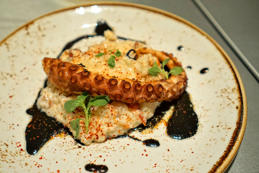 grilled octopus