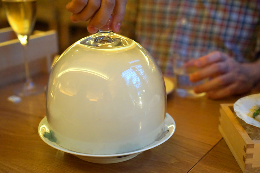 Uni Toast - Cloche with Smoke