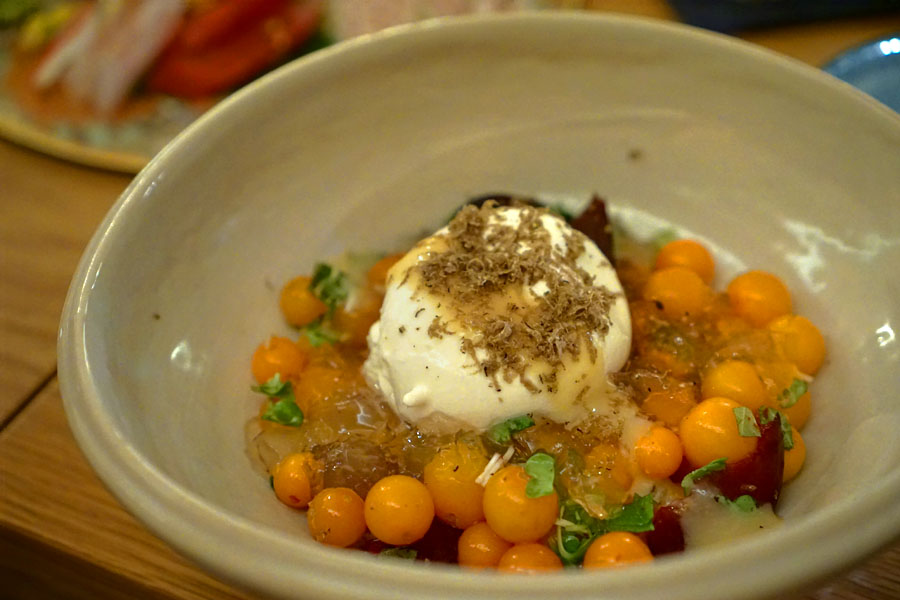 Tomato & Truffled Burrata