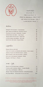 The Hearth & Hound Menu