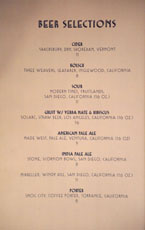 Simone Beer List