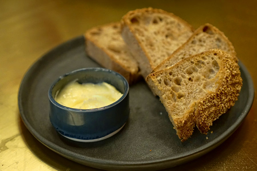 Sesame Sourdough, House Cultured Butter