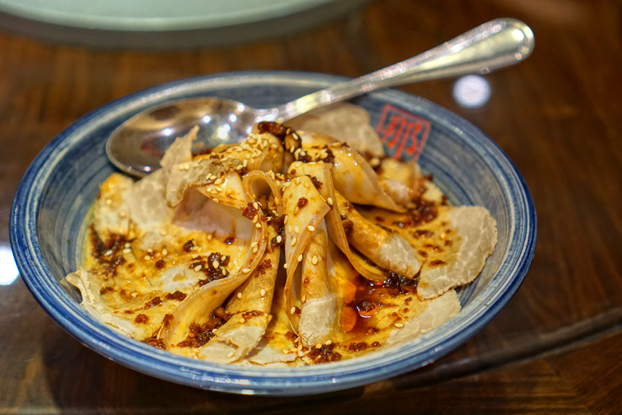 Na's Sliced Pork with Sweet Chili Sauce