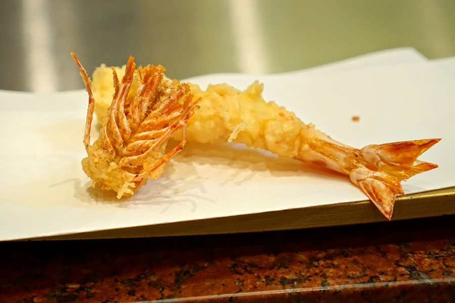 Live Scampi Tempura