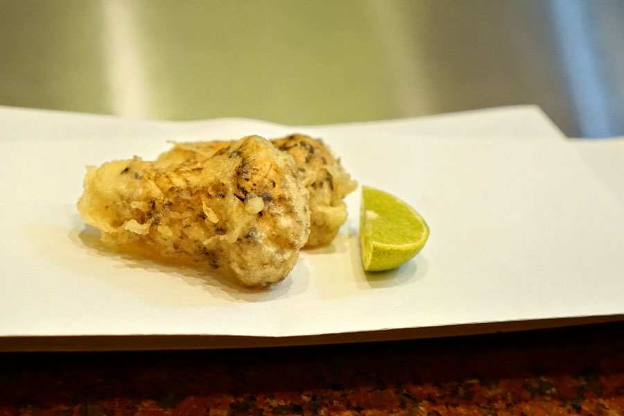 Matsutake Mushroom Tempura