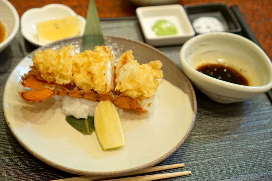 Lobster tempura