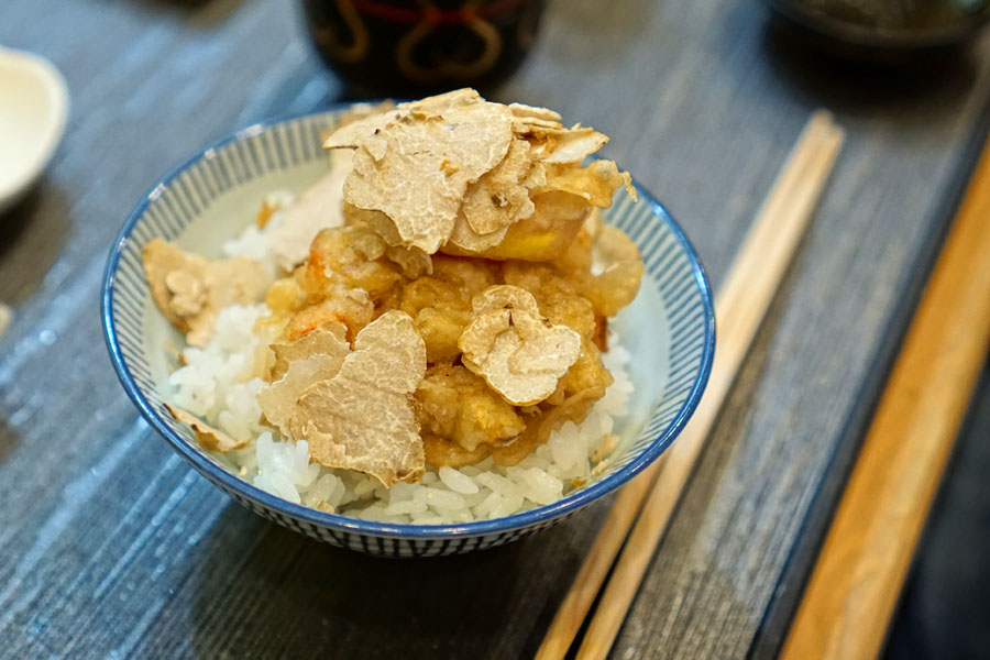 Ten-Don with White Truffle