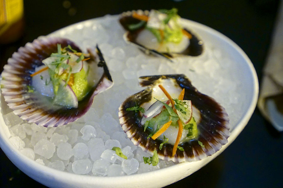 Peruvian Scallop Aguachile