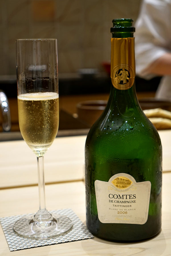 2006 Taittinger Champagne Brut Blanc de Blancs Comtes de Champagne